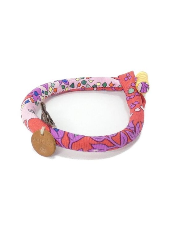 Hermes Jewelry - Hermes Brid Bracelet Silk Rouge